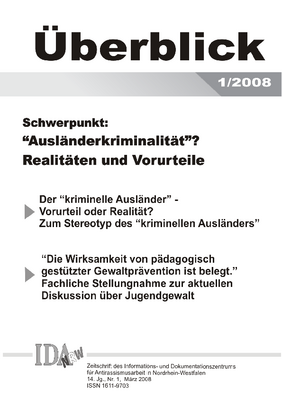 &Uuml;berblick Nr. 1, M&auml;rz 2008