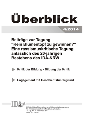 &Uuml;berblick Nr. 4, Dezember 2014