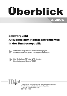 &Uuml;berblick Nr. 3, September 2005
