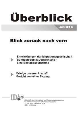 &Uuml;berblick Nr. 4, Dezember 2016
