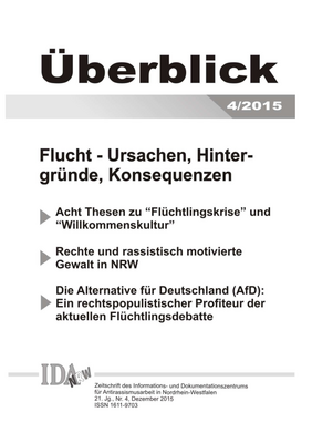 &Uuml;berblick Nr. 4, Dezember 2015